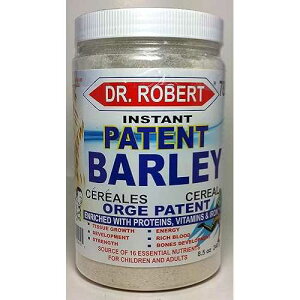 �h�N�^�[���o�[�g�C���X�^���g�p�e���g�o�[���[ 8.5�I���X Dr Dry Dr. Robert Instant Patent Barley 8.5 oz