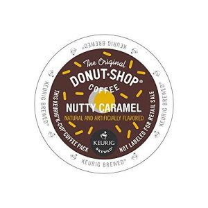 The Original Donut Shop Coffee Nutty Caramel K-Cups , 12-Count (Retail Packaging)