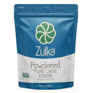 Zulka Powdered Pure Cane Sugar - 1 LB (Pack of 1)