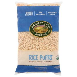 Nature's Path �I�[�K�j�b�N - �V���A�� ���C�X �p�t - 6 �I���X (2 �p�b�N) Nature's Path Organic - Cereal Rice Puffs - 6 oz (pack of 2)