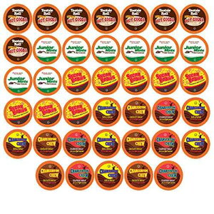Tootsie Roll Candy Flavored Cocoa Hot Chocolate Pods Variety Pack, Compatible with 2.0 Keurig Brewers, 40 Count - Assorted Candy Sampler