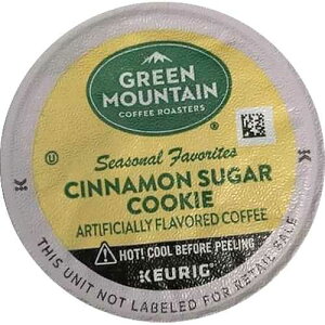 Green Mountain Coffee Roasters Keurig K-Cup Pack 18-Count Green Mountain Coffee Cinnamon Sugar Cookie Coffee (packaging may vary)