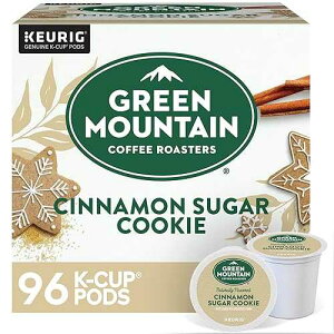 Green Mountain Coffee Roasters Cinnamon Sugar Cookie Keurig Single-Serve K-Cup Pods, Light Roast Coffee, 96 Count