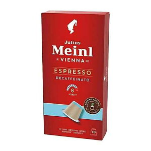 Julius Meinl - �l�X�v���b�\�݊� - �J�v�Z�� �G�X�v���b�\ �f�J�t�F - 10 x 5.3g Julius Meinl - Nespresso compatible - Capsules Espresso Decaf - 10 x 5.3g