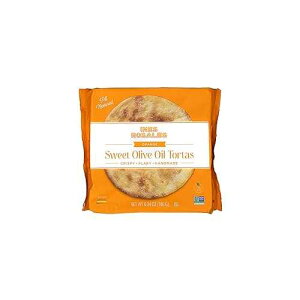 Ines Rosales Seville Orange Sweet Olive Oil Tortas (Pack of 2) (Tortas con Naranja Sevillana) 6.34 Oz (180 g) pack, contains six Fine Mediterranean Crisps (Tortas) individually wrapped