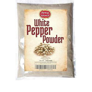 White Pepper Ground 14 Oz (400g) - Bulk White Pepper Powder - Pure, Premium Quality, Non-GMO by Spicy World