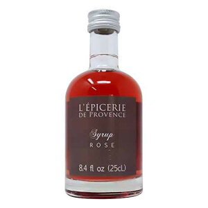 LEpicerie De Provence - �J�N�e���A�X���[�W�[�A�t���[�c�T���_�A�A�C�X�N���[���p�̗A���t�����`���[�Y�V���b�v 8.45�I���X�{�g�� L'Epicerie De Provence LEpicerie De Provence - Imported French Rose Syrup for Cocktai