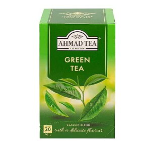 Ahmad Teas - �I���W�i�� �O���[�� �e�B�[ 1.4�I���X - 20 �e�B�[�o�b�O Ahmad Teas - Original Green Tea 1.4oz - 20 Tea Bags