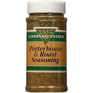 Lindberg-Snider Lindberg Snider Porterhouse & Roast Seasoning 14 oz Shaker, A rich and savory blend crafted to bring out the best in your favorite proteins. For mouthwatering flavor on Steak, Burgers, Prime Rib, Tri