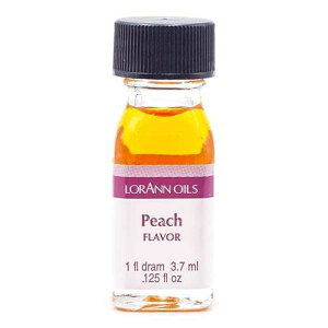 LorAnn Oils LorAnn Peach SS Flavor, 1 dram bottle (.0125 fl oz - 3.7ml - 1 teaspoon)