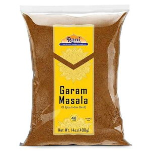 Rani Brand Authentic Indian Products Rani Garam Masala Indian 11-Spice Blend 14oz (400g) ~ All Natural, Salt-Free | Vegan | No Colors | Gluten Friendly | NON-GMO | Kosher | Indian Origin