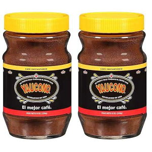 ???? ???? ?? 227g. ? - ???? 2? Yaucono Instant Coffee, Medium Roast, Arabica, from Puerto Rico, Glass Jar, 8 Ounce (Pack of 2)