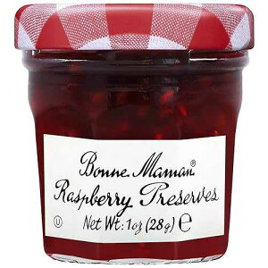 �{���k�}�}�� ���Y�x���[�v���U�[�u �~�j�W���[ (60�r�p�b�N) Bonne Maman Raspberry Preserves, Mini Jars (Pack of 60 jars)