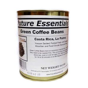 ���R�[�q�[�� 1 �ʁA�R�X�^���J �� �p���}�� Future Essentials Single Can of Green Coffee Beans, Costa Rican La Palma