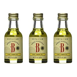 Boyajian �������I�C�� - �s���A - 1 �I���X (3 �p�b�N) Boyajian Lemon Oil - Pure - 1 oz (Pack of 3)