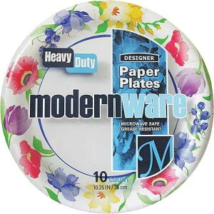 AJM Packaging Modern ware 10-1/4 Paper Plate - Smart Savers