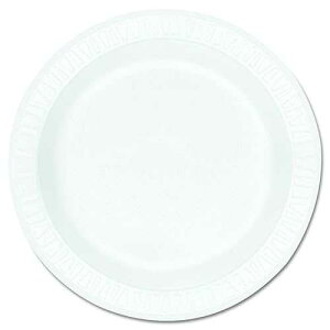 SOLO DART 9PWCR Concorde Foam Plate, 9 Diameter, White, 125 Per Pack (Case of 4 Packs)