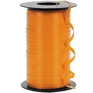 Fun Express Orange Curling Ribbon - Party Supplies - 1 Piece