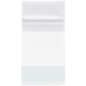 Plymor 2 x 3 (Pack of 200), 4 Mil with White-Block Heavy Duty Zipper Reclosable Plastic Bags