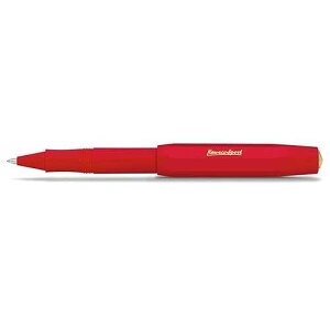 Kaweco CLASSIC SPORT Rollerball Red I Gel/Ballpoint Pen Including 0.7 mm Refill I in Classic Design with Ceramic Ball 13.5 cm