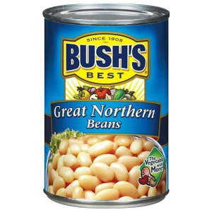 Bush's Best, Great Northern Beans, 15.8oz Can (Pack of 6) by Bush's