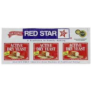 LYC/RSYC Red Star Nutritional Yeast - Active Dry - .75 oz - Case of 18