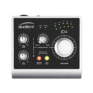 Audient iD4 USB 2-in/2-out �����\�I�[�f�B�I�C���^�[�t�F�C�X Audient iD4 USB 2-in/2-out High Performance Audio Interface