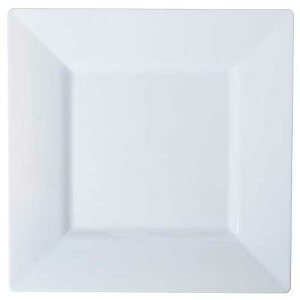 Solid Squares �X�N�G�A�f�U�[�g�v���[�g�A6.5 x 6.5�C���`�A�z���C�g Solid Squares Square Dessert Plate, 6.5 x 6.5, White