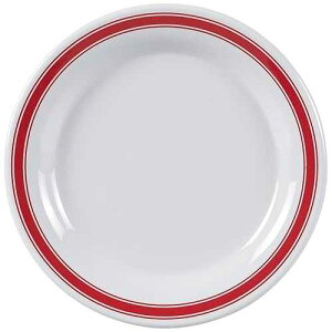 Yanco HS-109 Houston Round Plate, 9 Diameter, Melamine, Pack of 24