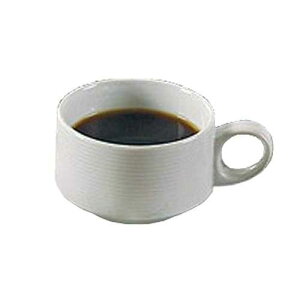 Yanco PA-001 Stackable Coffee/Tea Cup, 7-oz, 3.5 Diameter, Porcelain, Super White, Pack of 36