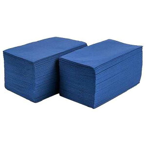Perfect Stix - PS 2 PLY DINNER NAP Navy Blue 125CT 2 Ply Dinner Napkin Navy Blue, 3 Height, 4 Width, 8 Length 125ct