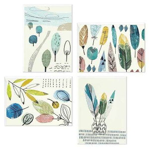 Hallmark �u�����N�J�[�h�l�ߍ��킹�A���R�v�����g (�����t���J�[�h 48 ��) Hallmark Blank Cards Assortment, Nature Prints (48 Cards with Envelopes)