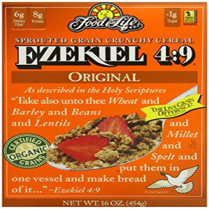 Food For Lifeエゼキエル4：9オーガニック発芽全粒穀物 オリジナル 16オンスボックス 6パック Life Ezekiel 4:9 Organic Original Pack Grain 売れ筋アイテムラン 6 Boxes Whole 16-Ounce Sprouted Cereal 大好評です of