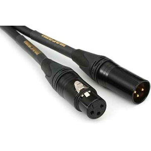 Mogami GOLD-AES-06 Digital/Analog Microphone Patch Cable, Gold 3-Pin XLR-F to XLR-M, 6 ft.