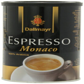 Dallmayr グルメ コーヒー、エスプレッソ モナコ (粉)、7 オンス缶 (4 個パック) Dallmayr Gourmet Coffee, Espresso Monaco (Ground), 7-Ounce Tins (Pack of 4)