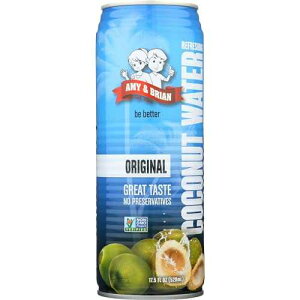 Amy & Brian�A�R�R�i�b�c �W���[�X�A17.5 �I���X Amy & Brian, Coconut Juice, 17.5 Oz