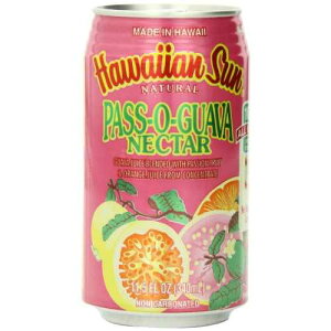 Hawaiian Sun Nectar�A�p�X �I �O�A�o�A11.5 �I���X (24 �p�b�N) Hawaiian Sun Nectar, Pass-O-Guava, 11.5-Ounce (Pack of 24)