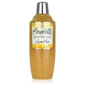 �A�����b�e�B �v���~�A�� �}�e�B�[�j �J�N�e�� �~�b�N�X�A������ �h���b�v�A28 �I���X Amoretti Premium Martini Cocktail Mix, Lemon Drop, 28 Ounce
