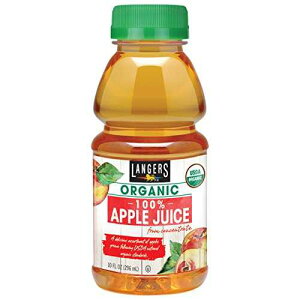 �����W���[�Y �I�[�K�j�b�N 100% �A�b�v�� �W���[�X�A10 �t�ʃI���X (12 �p�b�N) Langers Organic 100% Apple Juice, 10 Fluid Ounce (pack Of 12)
