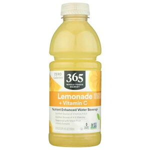 ? ?? ??, ? ?? ????? ??? C ????, 591ml 365 by Whole Foods Market, Water Nutrient Lemonade Vitamin C No Calorie, 20 Fl Oz