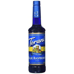 Torani Sugar Free Syrup, Blue Raspberry, 25.4 Ounce (Pack of 1)