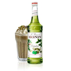 Monin - Pistachio Syrup Rich & Buttery Sweetness, Premium Syrup for Coffee, Cold Brews & More Clean Label with No Artificial Flavors, No Artificial Preservatives (BPA Free Bottle, 25.4 fl oz)