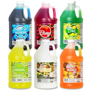 ??? ????? ??? & ??? ?? ?? ? (6? ?) Concession Express Slush & Slushy Mix Multi-pack, Choose Any Flavors (Six Pack)