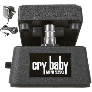 �_�����b�v CBM535Q Cry Baby Q �~�j ���E �G�t�F�N�g �y�_�� �o���h�� �_�����b�v ECB-003 9 �{���g AC �A�_�v�^�[�t�� MXR Dunlop CBM535Q Cry Baby Q Mini Wah Effects Pedal Bundle with Dunlop ECB-003 9-volt AC Adapter