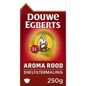 Douwe Egberts �A���} ���[�h �҂����~�f�B�A�����[�X�g �R�[�q�[�A250g (1 �p�b�N)8.81 �� Douwe Egberts Aroma Rood Ground medium roast Coffee, 250g (Pack of 1)8.81 count