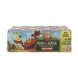 �A�b�v��&�C�u 100%�W���[�X �G�����p���` 8ct Apple & Eve 100% Juice Elmo's Punch, 8 ct