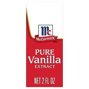 McCormick Vanilla Extract, Pure, No Corn Syrup, Gluten Free, Rich, Sweet Flavor and Aroma for Baking and Savory Dishes, 2 fl oz