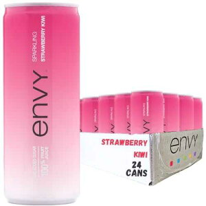 Envy Sparkling 100% Fruit Juice, Strawberry Kiwi 8oz (Case of 24)