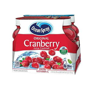 Ocean Spray Cranberry Cocktail Juice Drink, (Pack of 6) 10 Ounce, 60 Fl Oz
