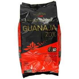 ヴァローナ ダーク チョコレート - 70% カカオ - グアナハ - 6 ポンド 9 オンスのフェブ袋 Valrhona Dark Chocolate - 70% Cacao - Guanaja - 6 lbs 9 oz bag of feves